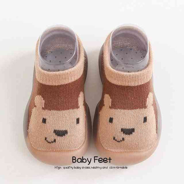 animal-sock-shoes-brown-bear Grookz Shoes - Sophia's StyleBest Seller-1